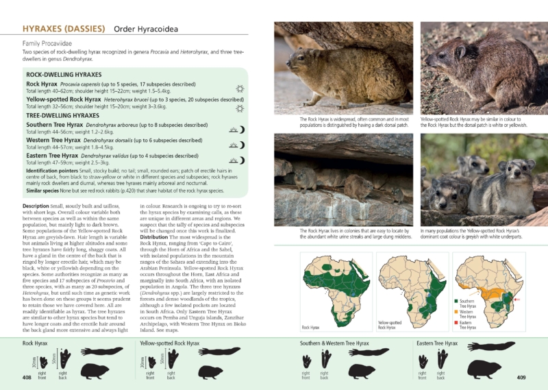 Stuarts’ Field Guide to the Larger Mammals of Africa - Struik Nature